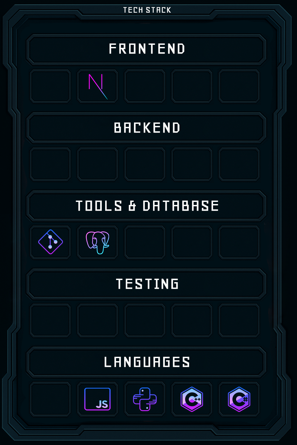 Skill Card - Back